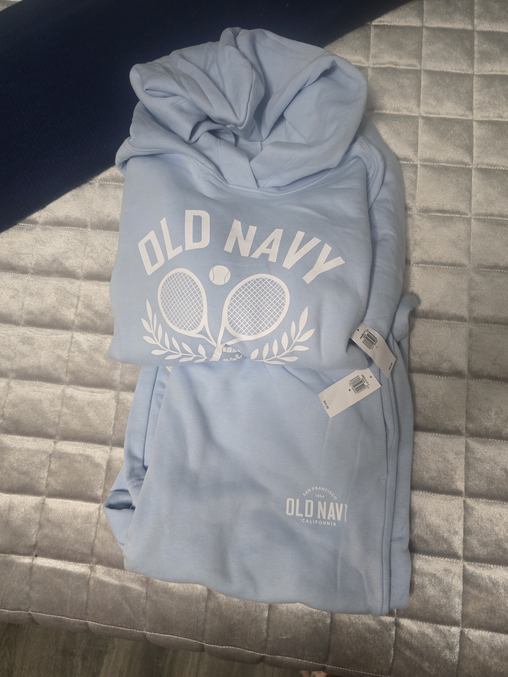 Old Navy Light Blue Womens' Hoodie & Joggers Set